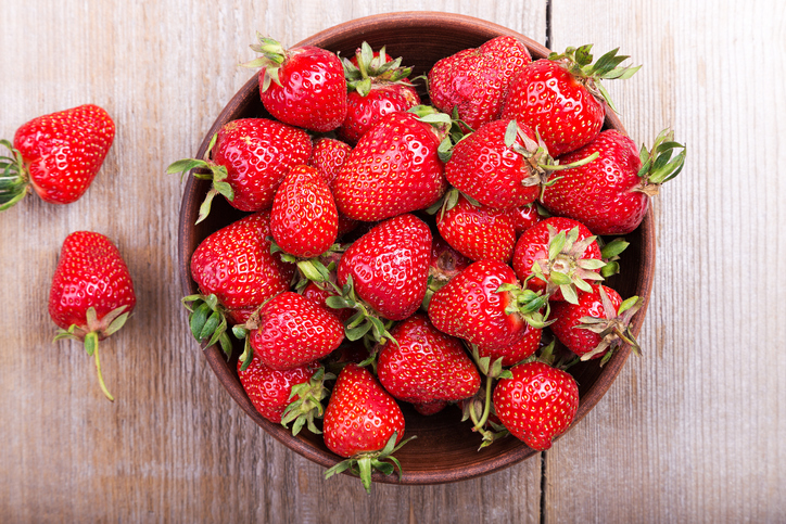 Fresh strawberries